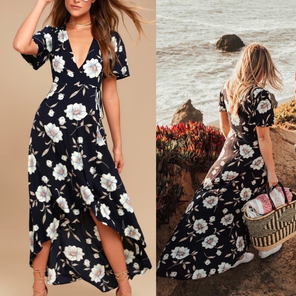 Lulus Dresses & Skirts - Lulus Lake Como Wrap Dress